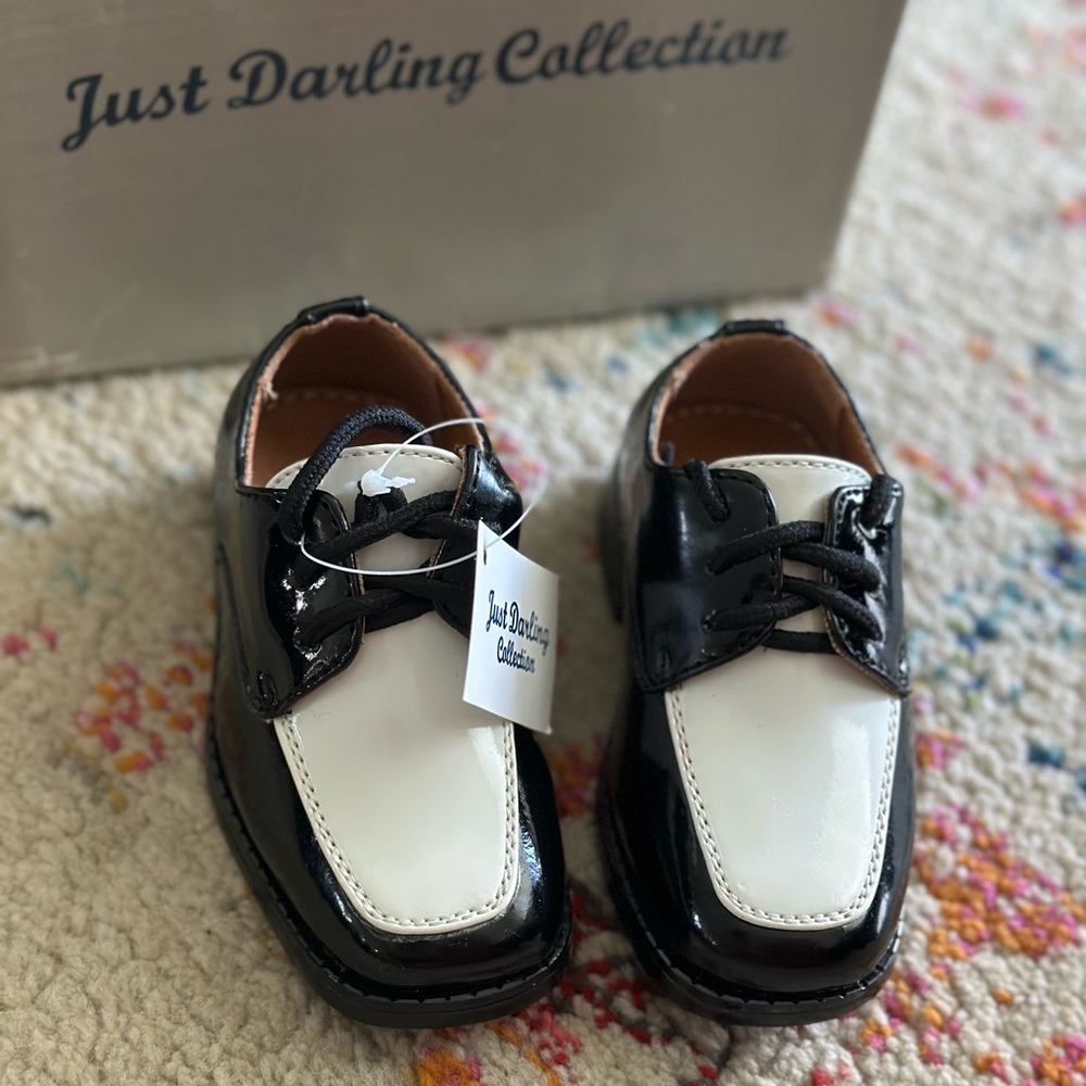 Just Darling Collection little boys formal shoes